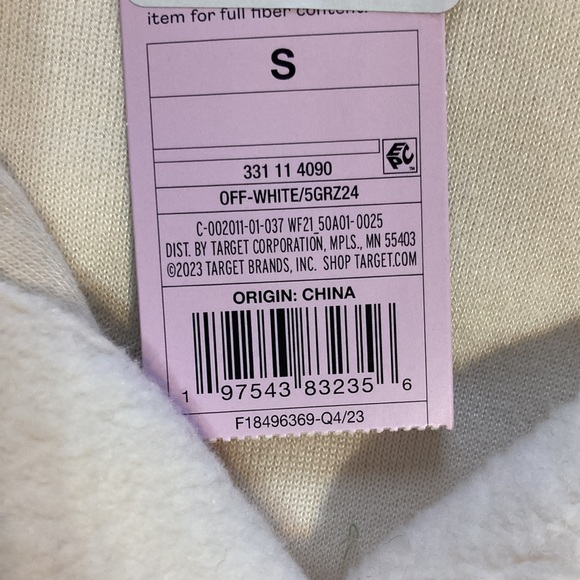 NEW wild fable fleece button up crop - Picture 2 of 7